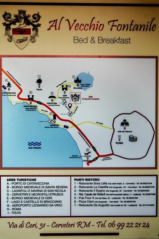 Al Vecchio Fontanile B&B Ladispoli Exterior foto